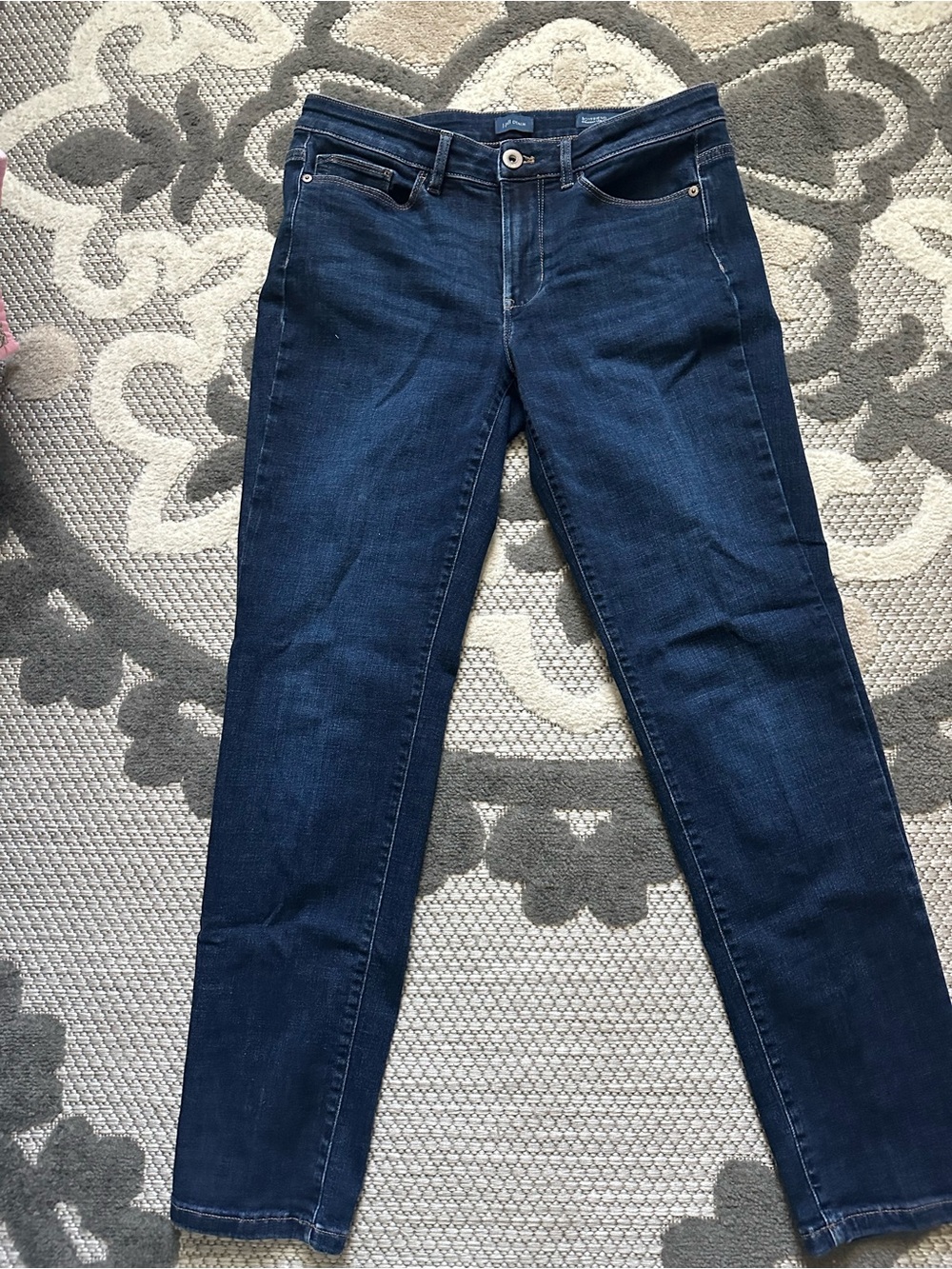 J. Jill Dark Blue Boyfriend Jeans